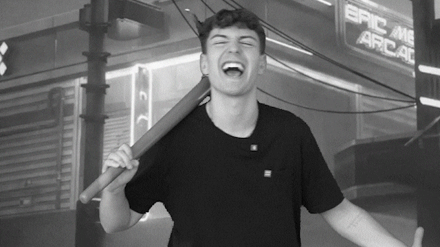 Cracking Up Smile GIF by Clix