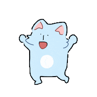 702k happy dance music cat Sticker