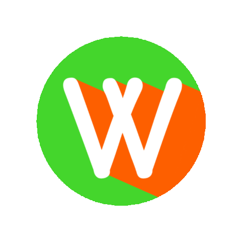 Orange Abc Sticker