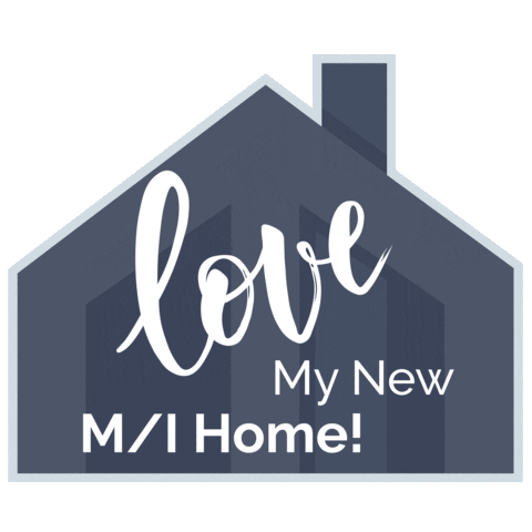 Heart Love Sticker by M/I Homes, Inc.