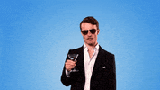 sunglasses martini GIF
