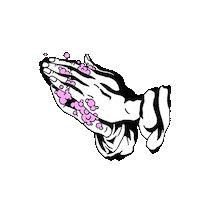 Pray Praying Hands Sticker