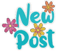 Flower Post Sticker by Decorating Outlet