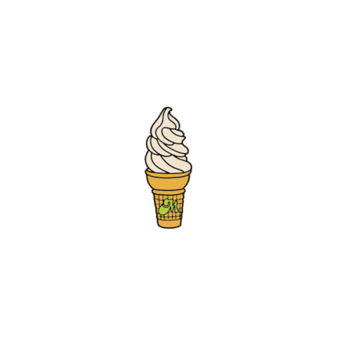 Ice Cream Cat Sticker by Mane