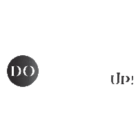 doup fashion good look doup do up Sticker