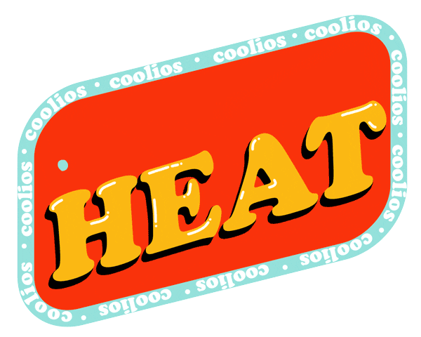 Heat Sticker by Coolios