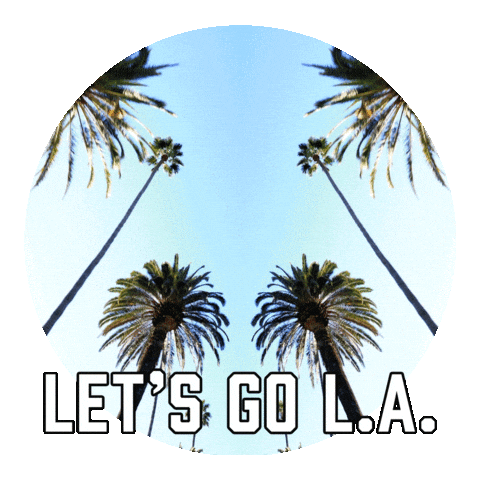 Los Angeles Sport Sticker by Sealed With A GIF