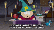 eric cartman question GIF by South Park 
