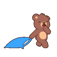 Good Night Fun Sticker by BEARISH