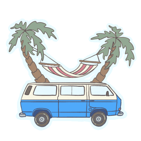 Camping Road Trip Sticker