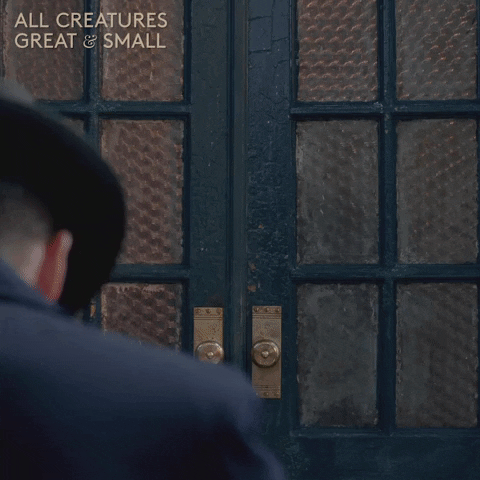 allcreaturestv giphyupload animals entrance dramatic GIF