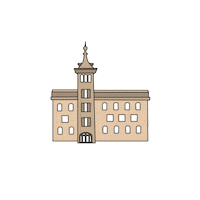 Old Main Nc Sticker by North Central College