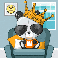 Coffee Gm GIF by PandaPals