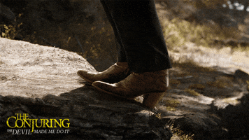 theconjuringmovie horror scary scared fear GIF