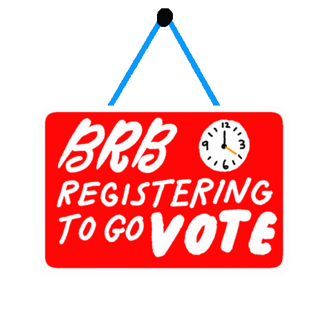 Voting Election 2020 Sticker by #GoVote