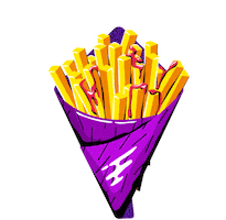 Hungry French Sticker by Wonder & Render