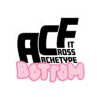 ArchetypeCrossFit crossfit bottom archetype acf Sticker