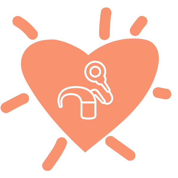 CochlearGlobal heart deaf hear hearing Sticker