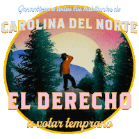 North Carolina Vote Sticker by Creative Courage