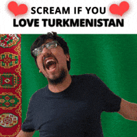 Turkmenistan Flag Tm GIF