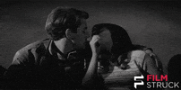 kissing black and white GIF by FilmStruck