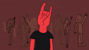 screaming heavy metal GIF by CowWolf