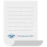 firstamericantitle real estate real estate agent closed escrow Sticker