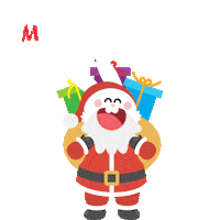 Christmas Bunny Sticker by Presto Universe