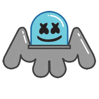 dance smile Sticker by Marshmello