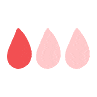 Blood Drop Sticker by LoveAndGreen