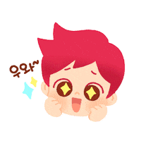 JunyTony wow ballet 귀여운 놀람 Sticker