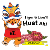 Celebrate Chinese New Year Sticker by CarsomeMY