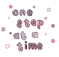 Take It Slow One Step At A Time Sticker