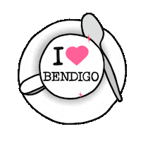Ppd Bendigo Sticker by Petit Pixel Design