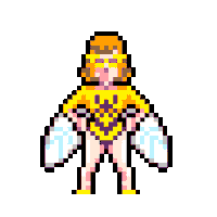 Dragon-Fly Pixel Sticker