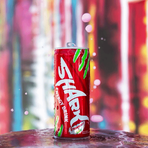 SHARK Strawberry and Lime X Grab summer by the can