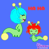 Ha Ha Lol GIF by ShimmertheGlowworm