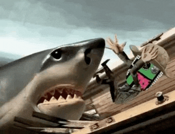 Shark Attack Crypto GIF by ElmonX
