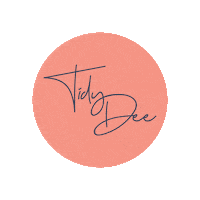Declutter Organize Sticker by Tidy Dee