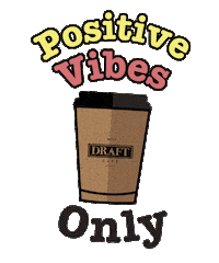 Coffee Shop Sticker by Draft Thoughts