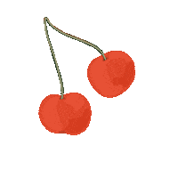 Picking Cherry Pie Sticker