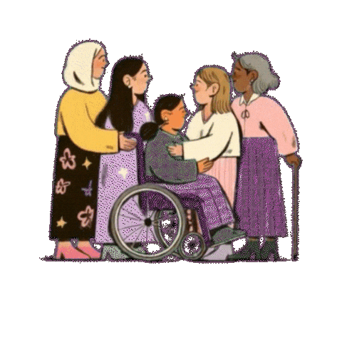 Humanrights Empowerwomen Sticker by Future by Design studio