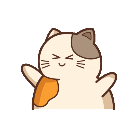 Happy Cat Sticker