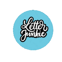 letterjunkie letterjunkie Sticker