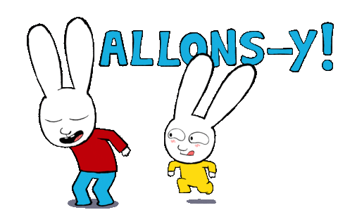 Superlapin Simon Lapin Sticker by Simon Super Rabbit