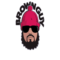 Brownguymadeit Sticker by TORONTO.BLACK™