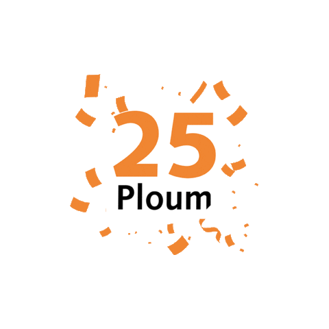PloumMarCom giphyupload party ploum 25jaar Sticker