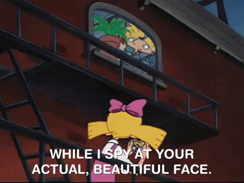hey arnold nicksplat GIF