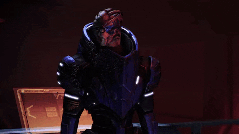 Im Busy Hold On GIF by Mass Effect