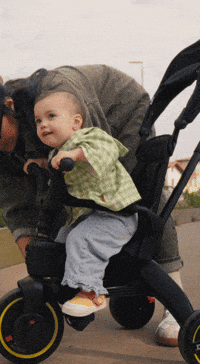 Ready To Roll Happy Baby GIF by Doona™ - Parenting Made Simple